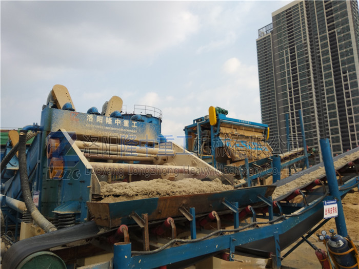 節能環保、降本增效，移動型細沙回收機深得用戶信賴