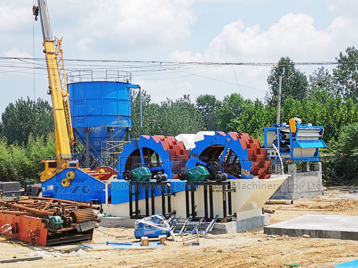 隆中環保砂石料生產線減少粉塵污染，來看生產現場