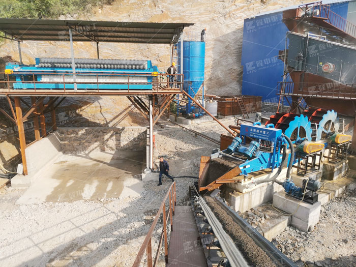 機制砂生產線配置一臺細沙回收機利潤更可觀