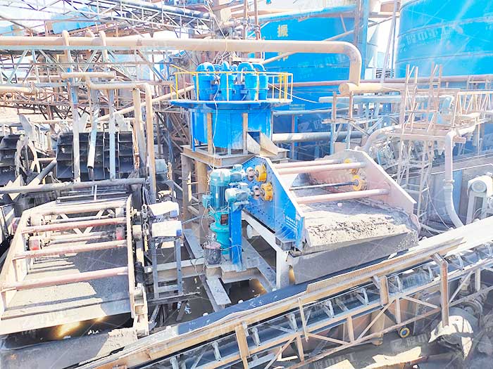 洗沙過程中細沙的流失問題，可選用細沙回收機進行回收