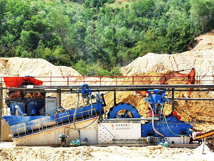 水洗高嶺土生產線 高嶺土洗砂工藝流程